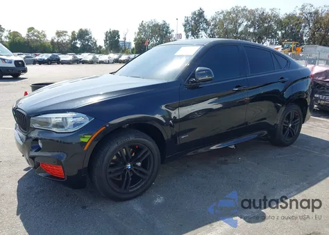 2015 BMW X6 Sdrive35I из США, поврежденный, VIN 5UXKU0C51F0F91664